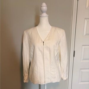 David N Women's Cream Jacket